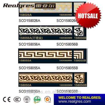 Practical luxury design skirting ceramic border tile