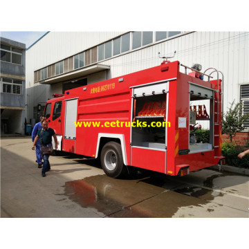 Camiones de bomberos de agua Foton de 1500 galones