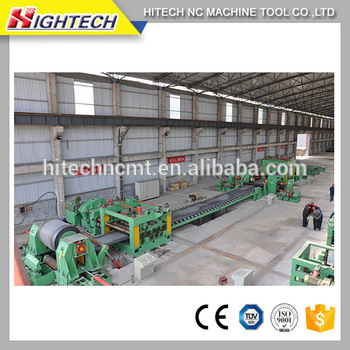 high precision coil steel strip cutting and slitting machine