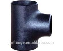 black steel reduce pipe tee