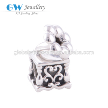 Vintage Phonograph 925 Silver Charms Infinity Charms Bracelets