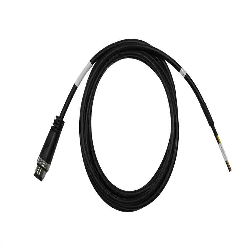 Adapter kablowy M12 męski na gołe przewody Cable Adapter M12 male to bare wires
