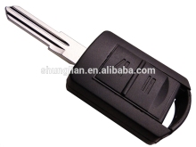 Good quality remote key case auto key 2 button remote key HU46 car remote for Opl Vectra Zafira remote left key shell