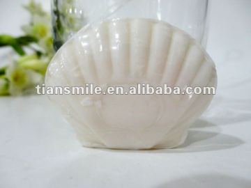 hotel shell shaped soap