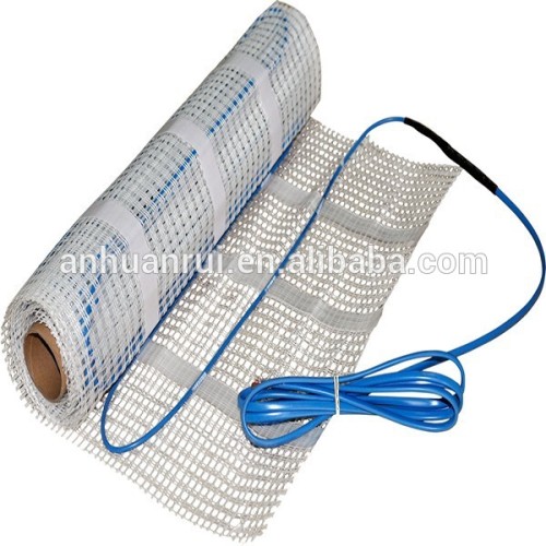 Dual conductor underfloor heating pad suit for different zone