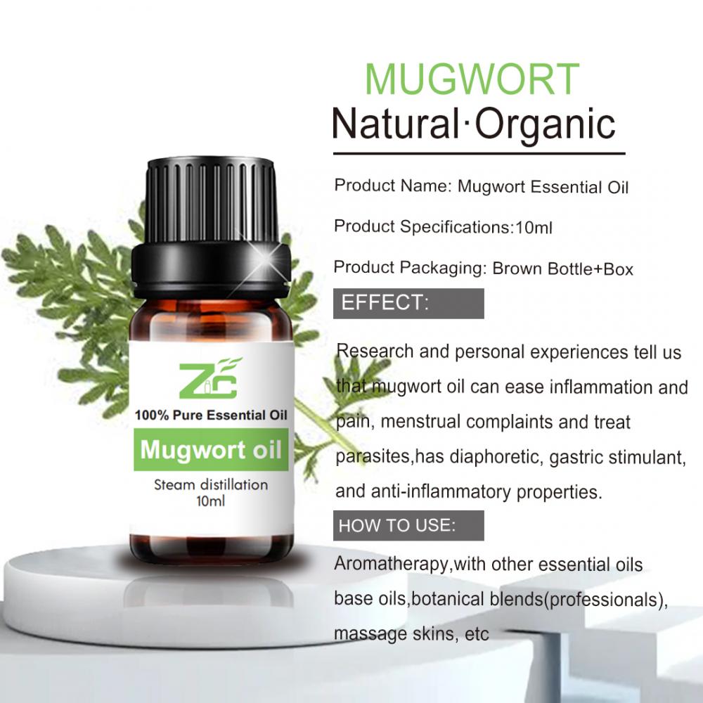 Mafuta ya asili ya Mugwort Mafuta muhimu