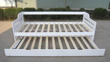 Wooden sofa bed with trundle bed
