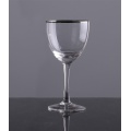 Gold Rim Drinking Stemless Wine Glasses