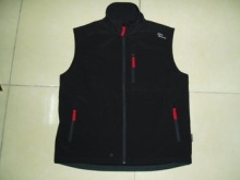 Mens soft shell vest