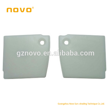 European style 25mm honeycomb blind head rail cap right for venetian blind