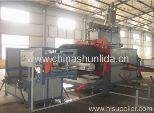 Pe The Huge Calibre Hollowness Wall Winding Pipe Production Line 