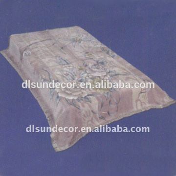 polyester printed fleece blanket