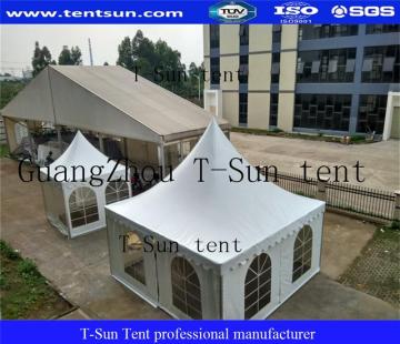 marquee 4x8 pagoda wedding tent pagoda tent with pvc window for party/event