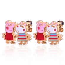 Wholesale fashion catoon design custom earring