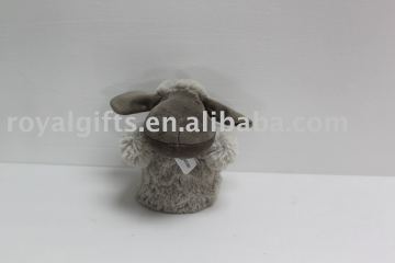 Plush sheep hand puppet