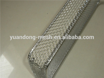 stainless steel hospital disinfection baskets sterilization baskets