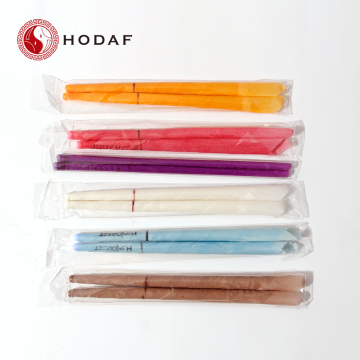 Trumpet Shape Natural Pure Beeswax Ear Candles