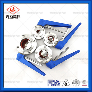 Sanitary Stainless Steel 316L Butterfly Valve