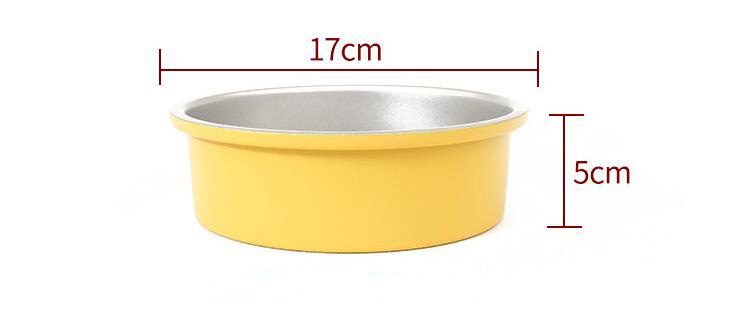 6' Non-Stick Bakeware Cake mold -Yellow06