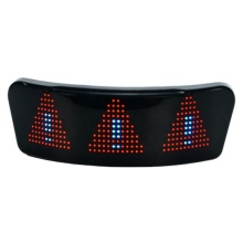 APP-Controlled Motorcycle Helmet with LED Display for Night Riding Signals