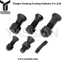 Black Plow Bolts and Nuts 3F5108 4K0367