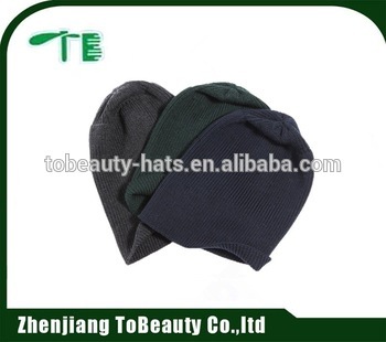 2015 knitted plain beanie hats