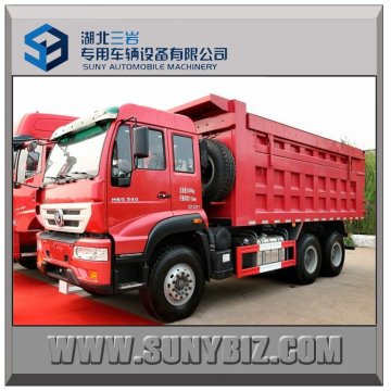 euro2/euro3 sinotruck dump truck for transportation front lifting system dump truck