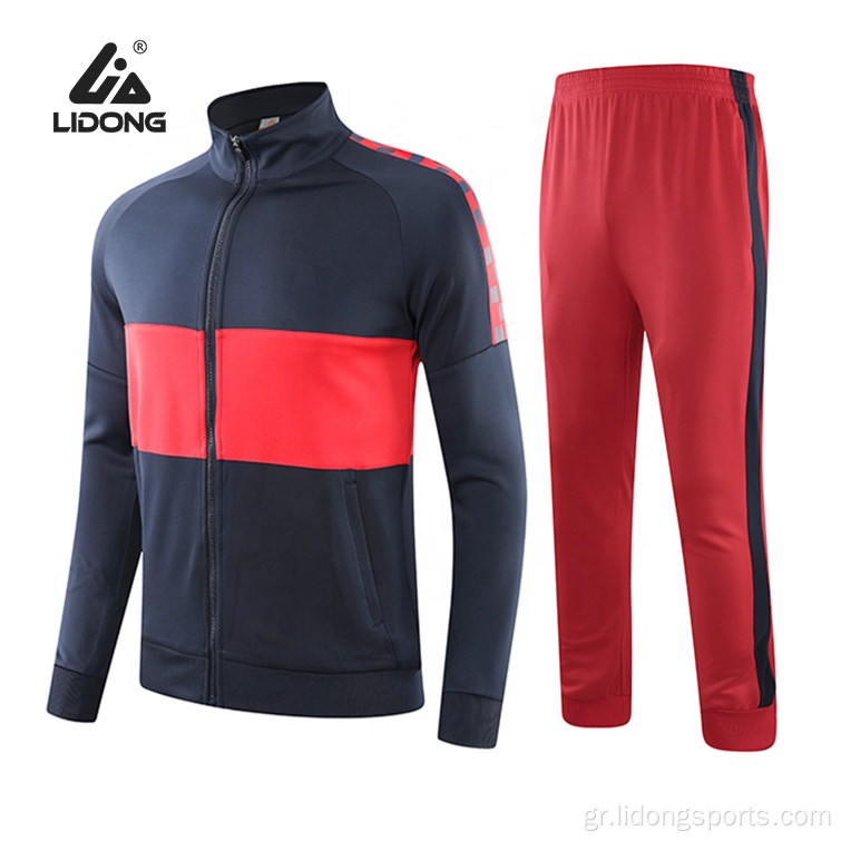 Lidong Custom Sportswear Jackets Sport Ανδρικές φόρμες