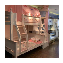 Kids Bunk Beds with Desk and Storage