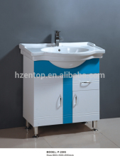 Free standing PVC bathroom vanity unit