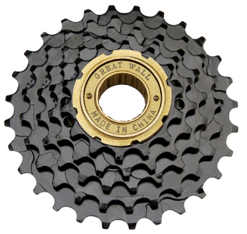 Bicycle Freewheel Golden Surface Finished