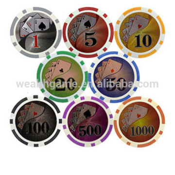 11.5g YingYang Laser Poker Chip