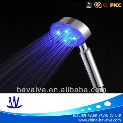 LED water heater shower head