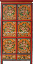 Tibetan Painting Antique Armoire?