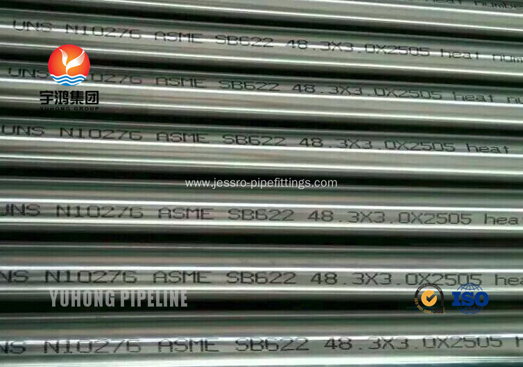 Hastelloy C22 Seamless Pipes ASTM B622 UNS N06022