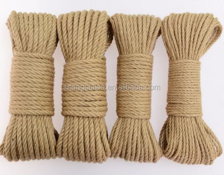 6mm jute rope 20m bundle jute twine rope