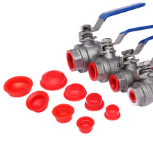 OEM silicone rubber compression stopper for pipe