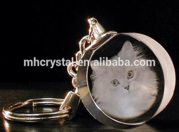 Round crystal keyring MH-YS0436