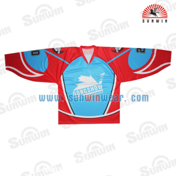 sports jersey hockey custom printed ice hockey apparel