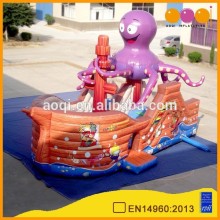 AOQI with free EN14960 certificate inflatable pirate boat for china