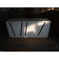 Modern white high gloss dining room sideboard