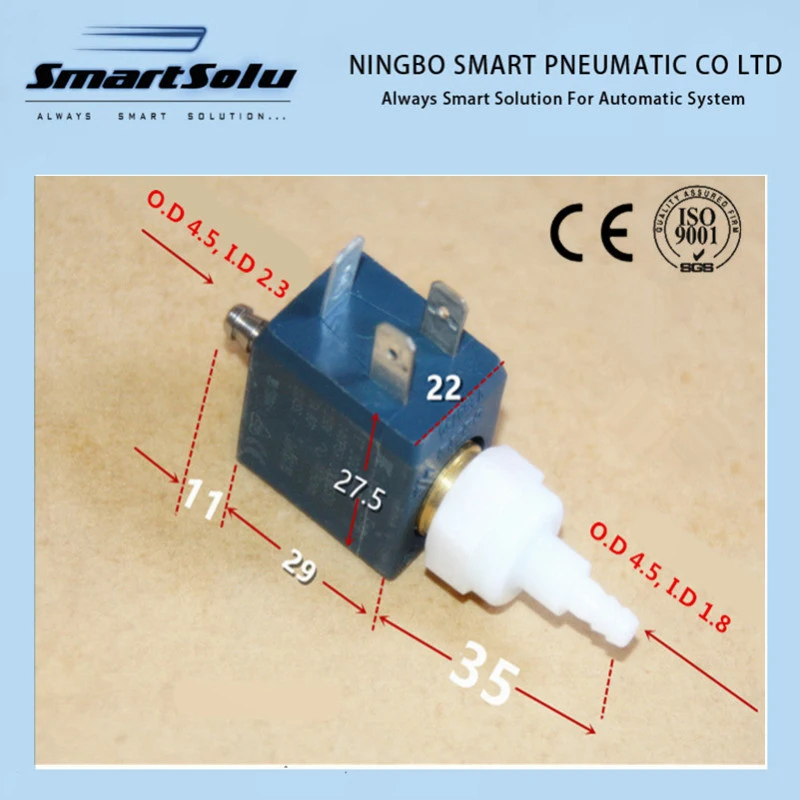 E2 Series Miniature Water Valve Solenoid Valve