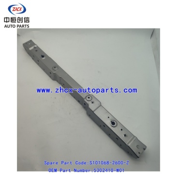 Radiator upper beam assembly for changan CS35