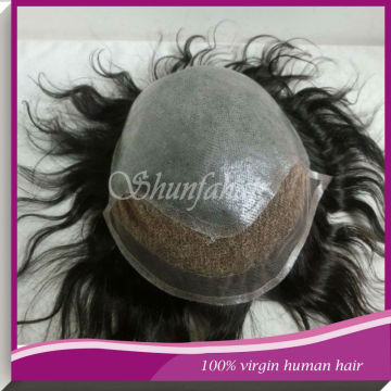 Indian men hair toupee wig,toupee hair human,india hair men toupee