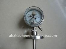 customized OEM bottom stainless steel remote control bimetallic thermometer