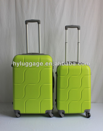 3 piece trolley plastic luggage set