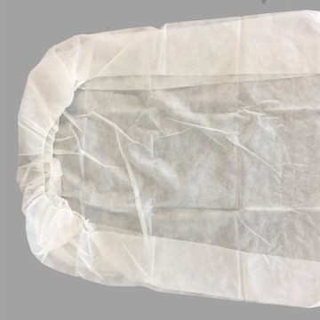 Non-woven pillow cover and fitted sheet