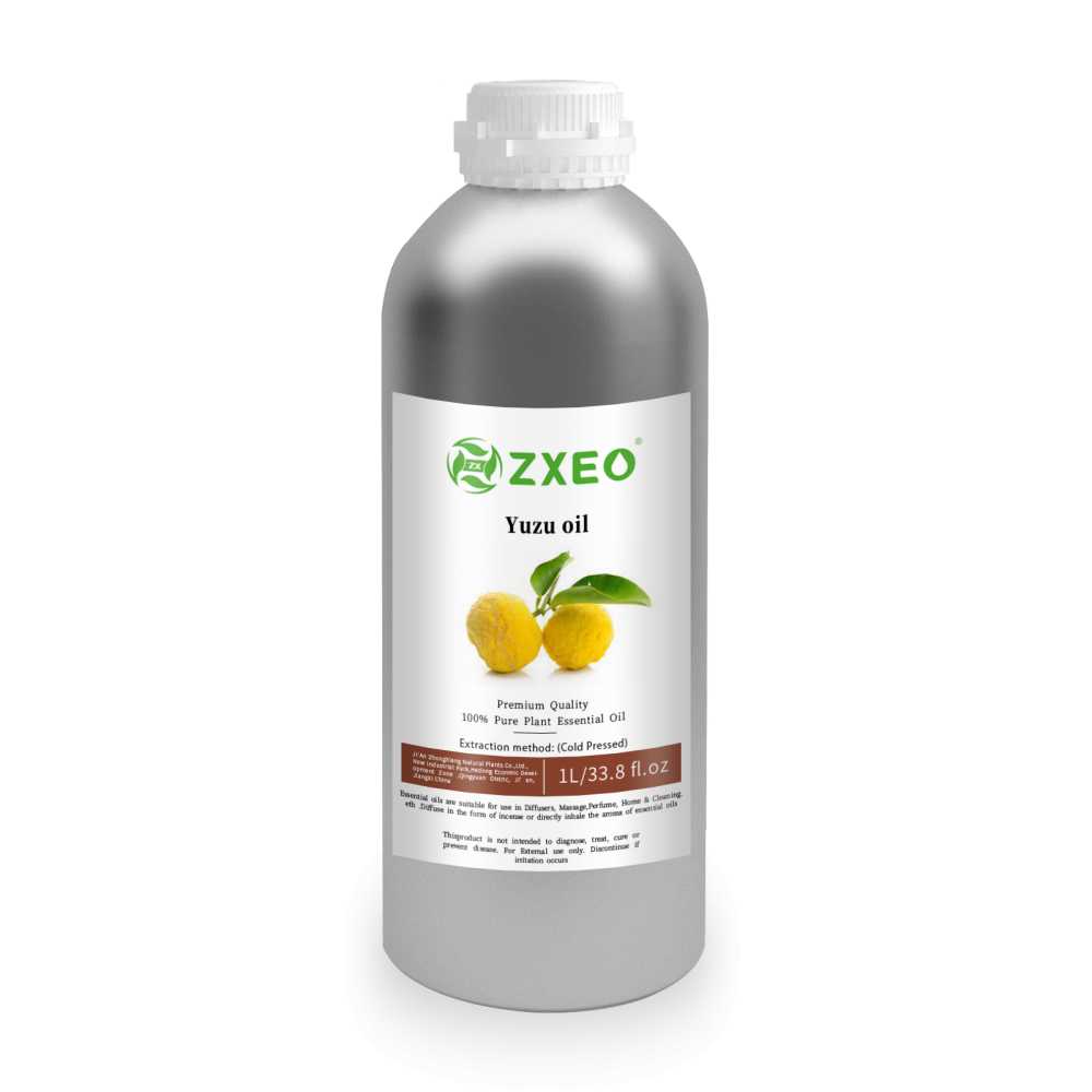 Aceite yuzu con altos niveles de vitaminas A y C