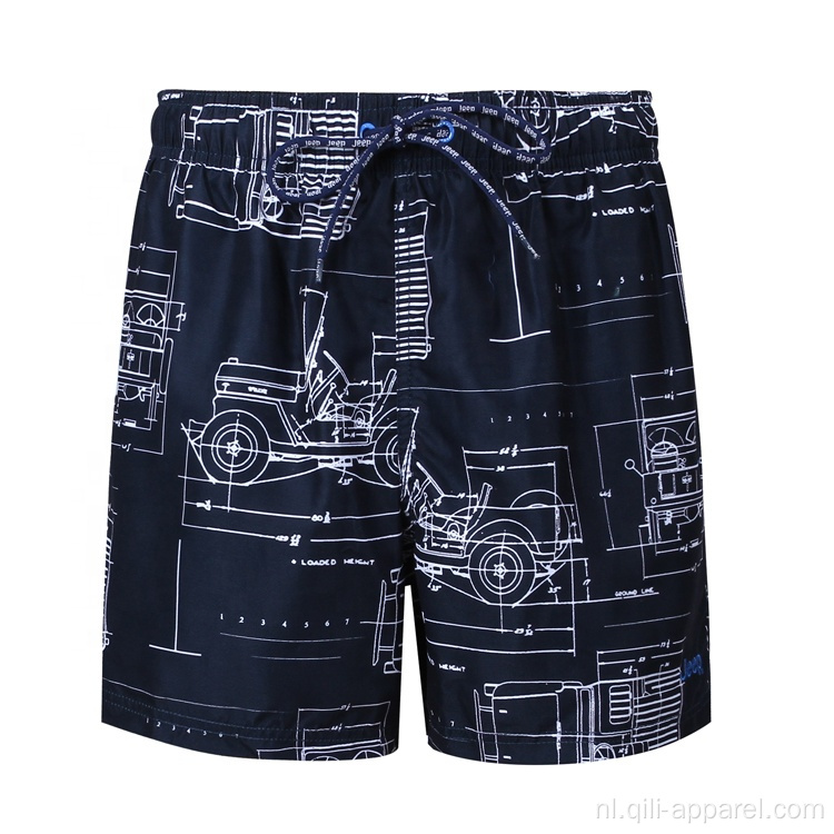 waterdichte oem zwemkleding boardshorts op maat voor mannen