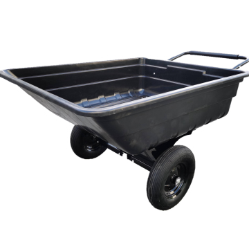 200kg Load Two Wheels Wheelbarrow Garden Dump Cart